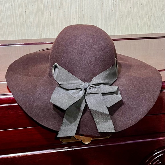 NWT Jessica Simpson brown Wool hat - Picture 1 of 5